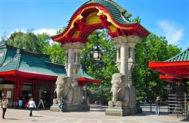 Berlin Zoological Garden entrance